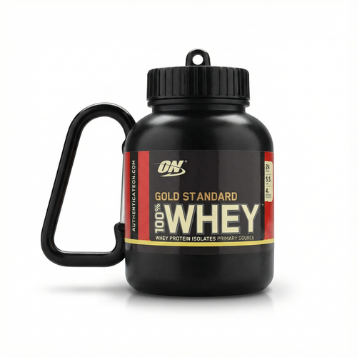 Mini Whey Protein Keychain